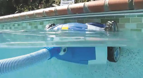 Подводный пылесос ZODIAC MX 8 для дна и стен (работает от насоса фильтра не менее 8 м3/ч)