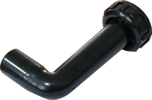 Соединительный комплект для клапана 1 1/2 (0059900000), угловой, черный