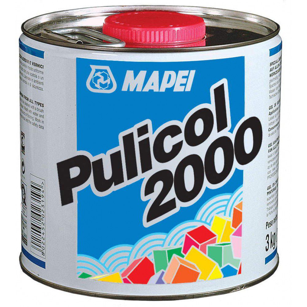 PULICOL 2000, гель д/удаления клеев и краски с плитки, натурального камня, 0,75 кг