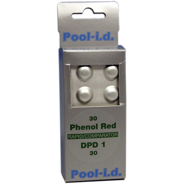 Таблетки для тестера PH, хлор, бром Pooltester DPD1, 60 шт