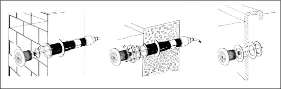 Стеновой проход для фонаря SPL III с вклееным соединением для шланга 20 мм