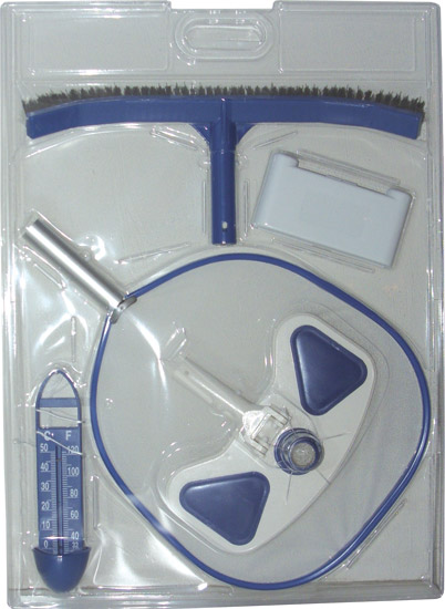 Набор  (термометр, набор проверки, щетка Стандарт, щетка для стен, сетка с алюм. рамой)