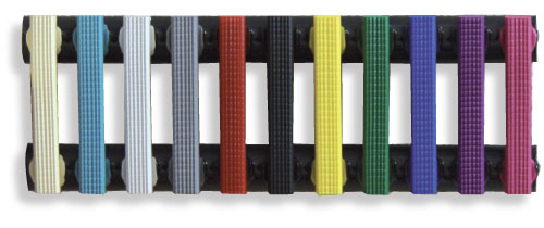 Решетка для канала перелива до 150 мм радиусная, цвета: синий, красн., бежев., серый, белый