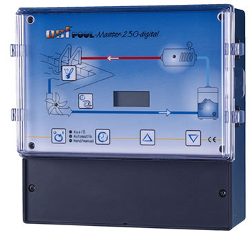 Pool-Master-230-digital, блок управления фильтрацией бассейна и нагревом с ЖК-дисплеем, 230 В