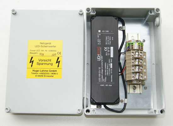 Трансформатор постоянного тока для одноцветных LED  24 В, , 200 Вт, Vitalight (Hugo Lahme)