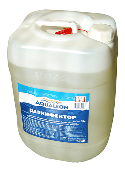 Жидкий хлор Aqualeon, канистра 33 кг (30л)
