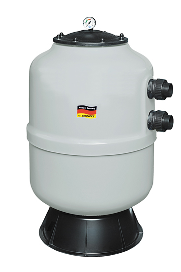 Фильтровальная емкость  Stuttgart 600 мм, серый цвет, без клапана 1 1/2