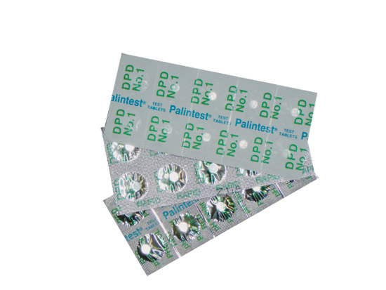 Запасные таблетки LOVIBOND для ручного тестера, для проверки наличия активного кислорода  (DPD4 — упаковка 10 шт.)