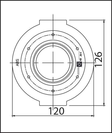 Стеновой проход 15 см, подкл. 50/63 мм, для дюз 2