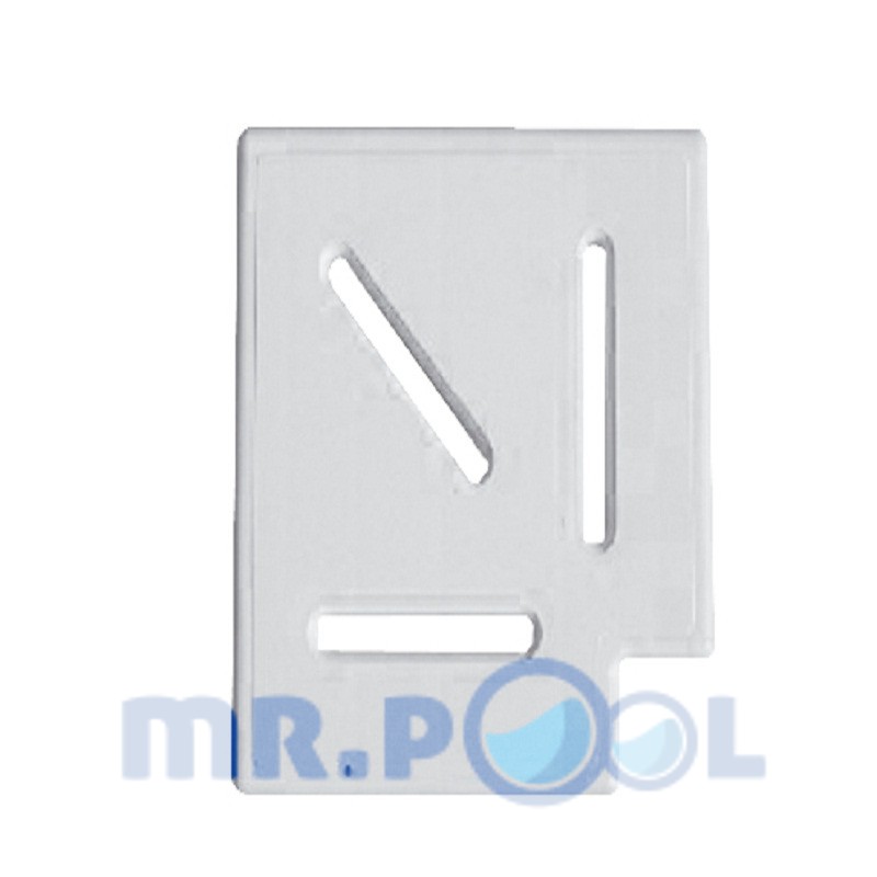 Угловой элемент Classic и Grift для переливной решетки 90° 195/25 мм (белый)