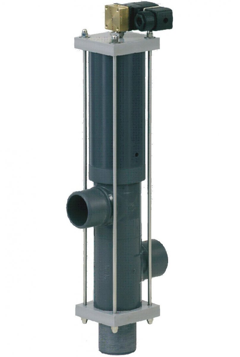 3 позиционный клапан Besgo DN 100/ D110 мм, с электромагн. кл-ном 230 В