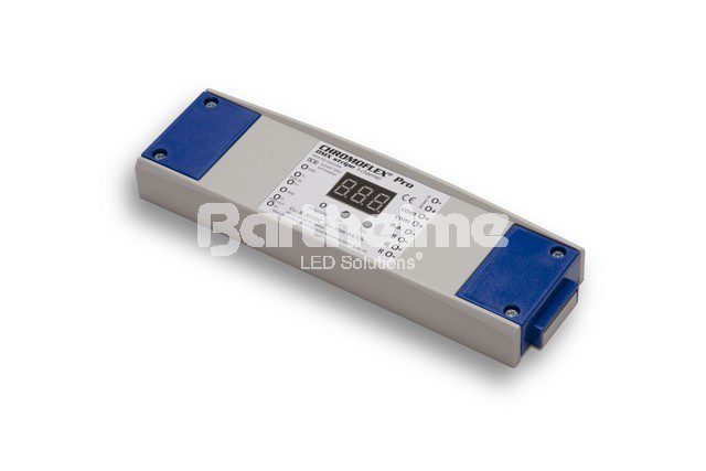 4-канальный, DMX контроллер для светодиодных лент Chromoflex Pro,  RGB/RGBA, 4 х 4 А, 384 Вт, 24В
