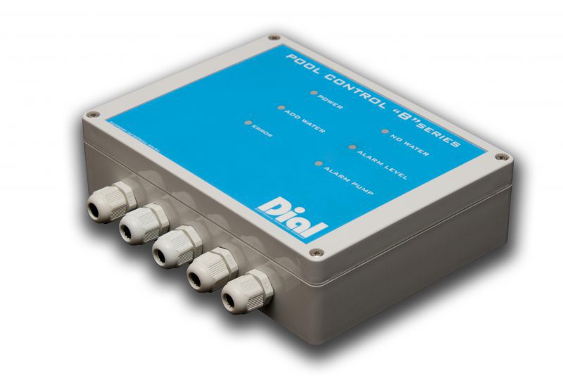 Блок управления уровнем воды буферной ёмкости переливного бассейна Dial Pool Control Series B (погружные датчики 5шт)