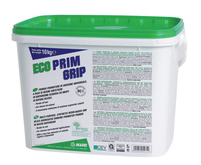 ECO PRIM Grip, акриловый праймер для впитывающих оснований, 10 кг