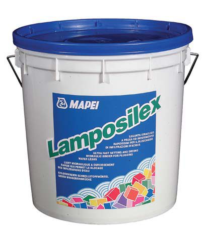 Гидропломба LAMPOSILEX для немедленной остановки водных протечек, 5 кг