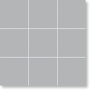 Керамическая мозаика, New York, Мetropolitan-Grey Matt, 102x102x6,5 мм, серый
