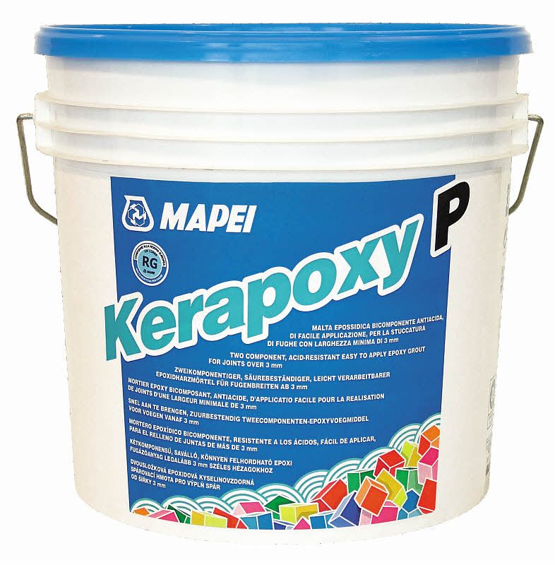 KERAPOXY №144 шоколад, 2-х компонентный герметик кислотостойкий, 2 кг