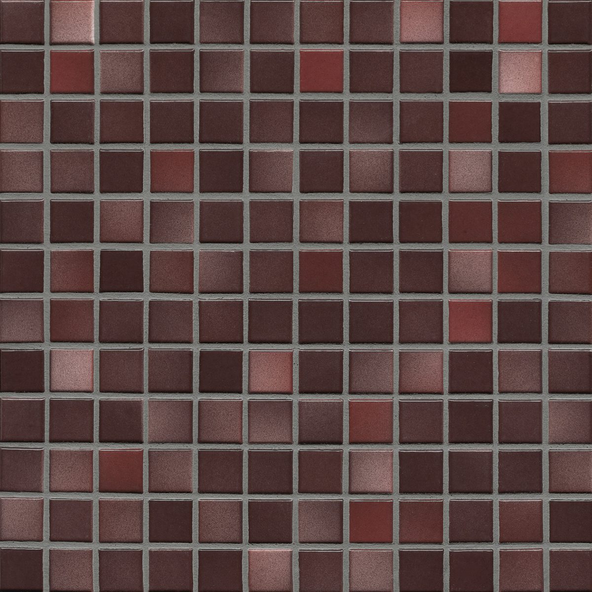 Мозаика серия Fresh 2,4 X 2,4 см Mystic Red Mix Glossy (глазурованная)