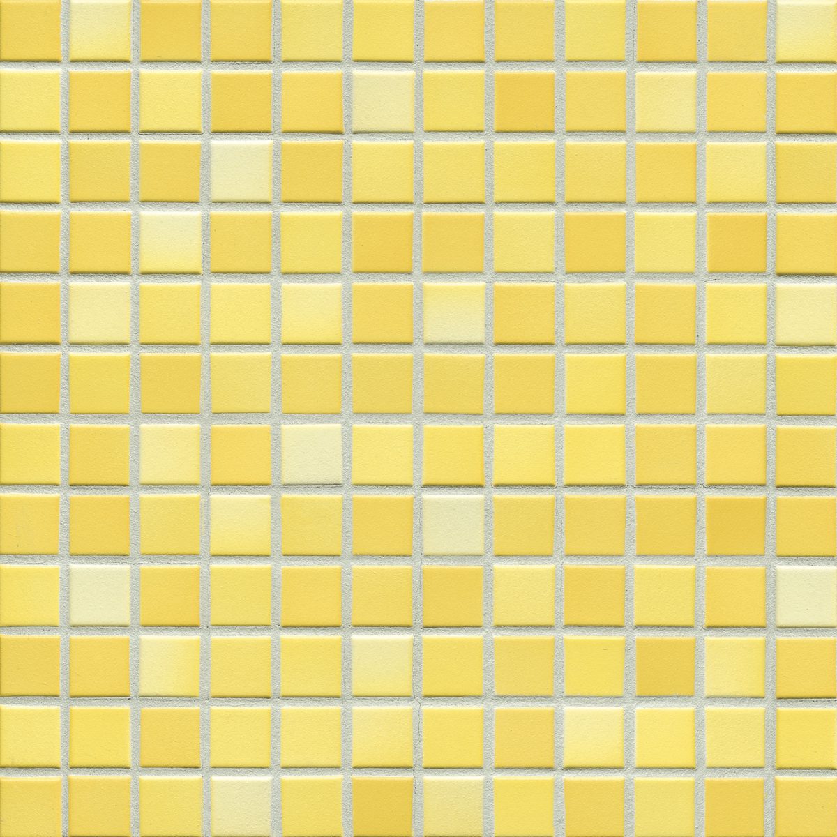 Мозаика серия Fresh 2,4 X 2,4 см Sunshine Yellow Mix Secura (противоскользящая R10/B)