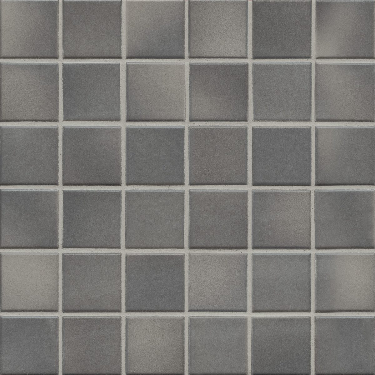 Мозаика серия Fresh 5,0 X 5,0 см Medium Gray Mix Secura (противоскользящая R10/B)