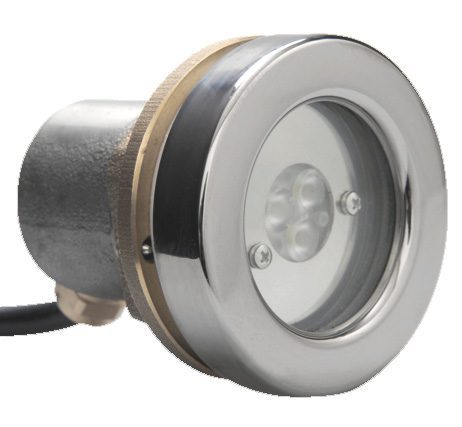 Подводный светодиодный прожектор Vitalight Power-LED 2.0, 3 Led, 24В, RGB, 40°, O72мм