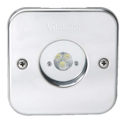 Подводный светодиодный прожектор Vitalight Power-LED 2.0,3 Led, 24В, RGB, 113мм