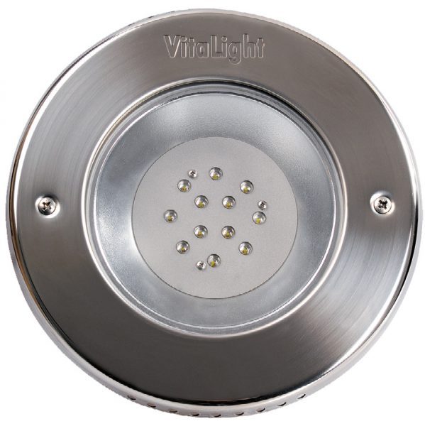 Прожектор светодиодный Vitalight Power-LED, 12 X 3Вт, 12В, RGB, O270мм