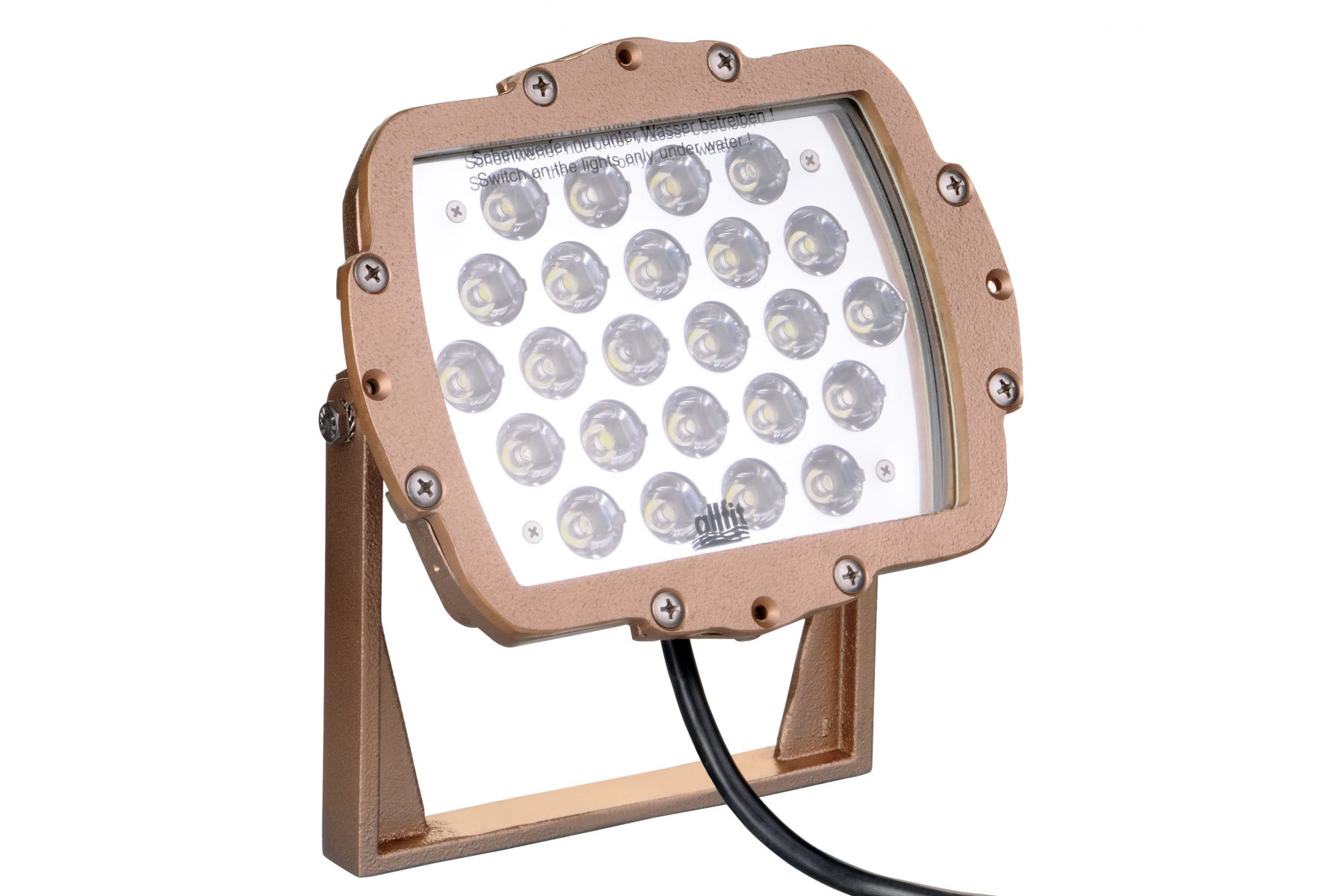 Светодиодный прожектор Power-LED 24 X 3 Вт RGB HUGO LAHME Vitalight