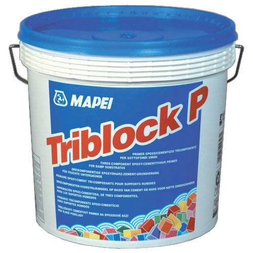 Трёхкомпонентная грунтовка TRIBLOCK Р для влажных поверхностей, 5 кг