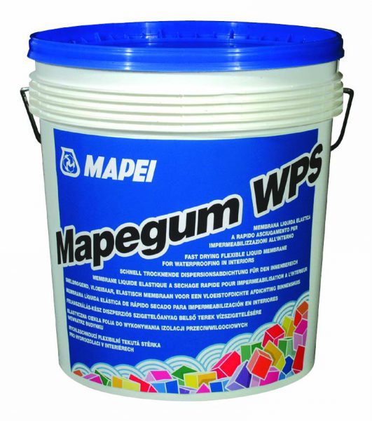Жидкая эластичная гидроизоляционная мембрана MAPEGUM WPS, 25 кг